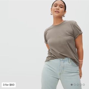 Everlane Organic Cotton Box Cut Tee